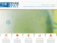 Tablet Screenshot of makeworkpay.com